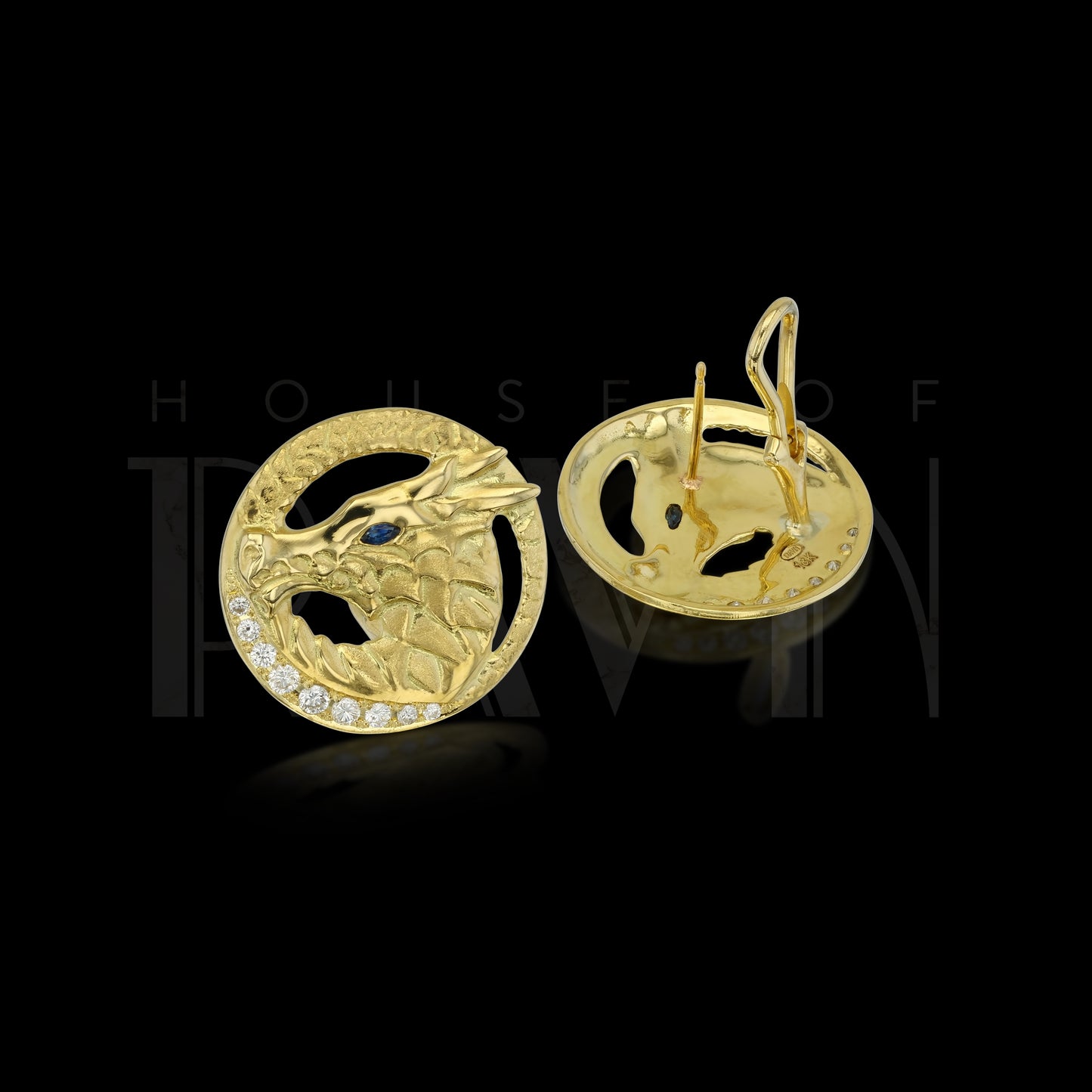 Azaryn Dragon Earrings