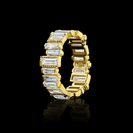 Deco Baguette Eternity Band