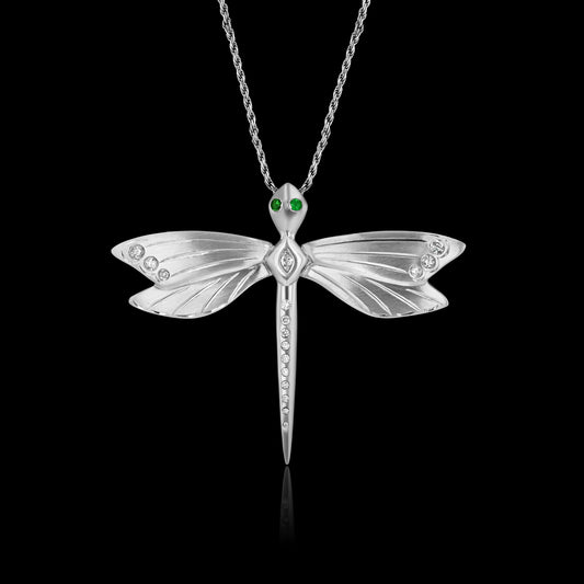 Dragonflies Pendant Necklace