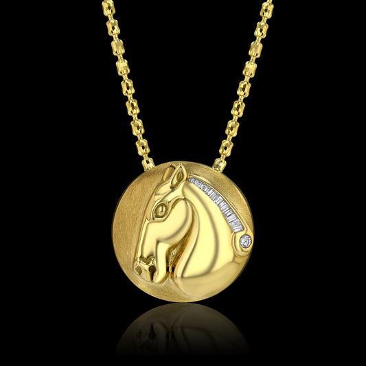 Roman Horse Medallion
