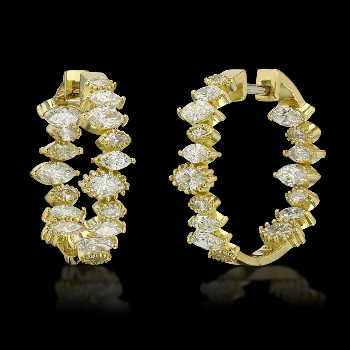Flora Eternity Hoops