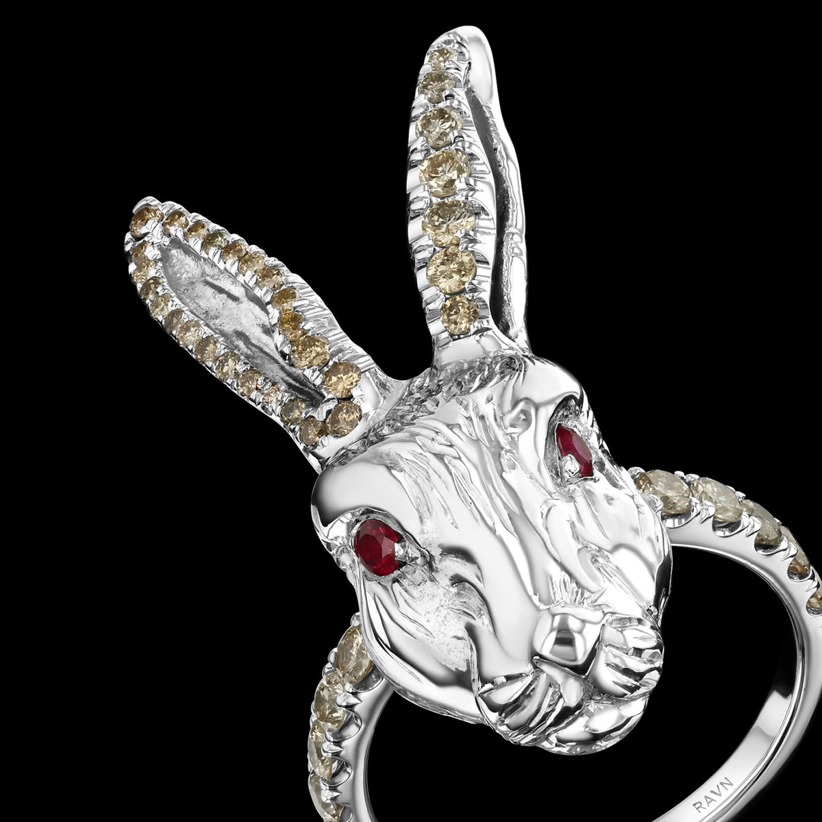 Diamond White Rabbit