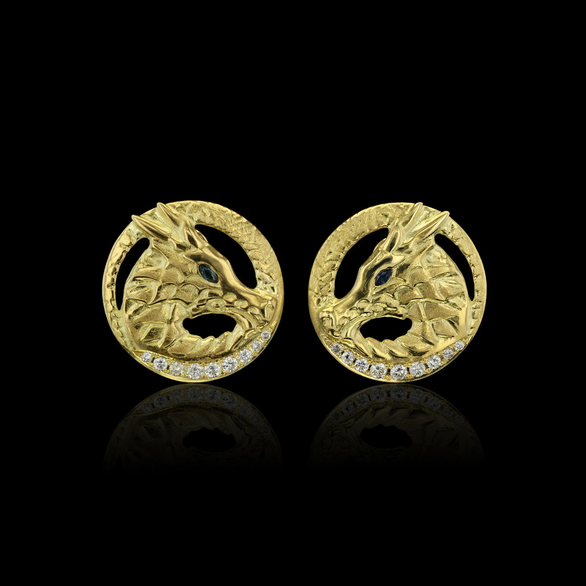 Azaryn Dragon Earrings