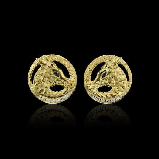 Azaryn Dragon Earrings