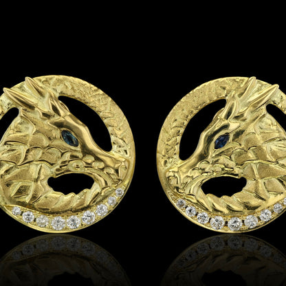 Azaryn Dragon Earrings