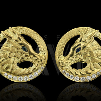 Azaryn Dragon Earrings